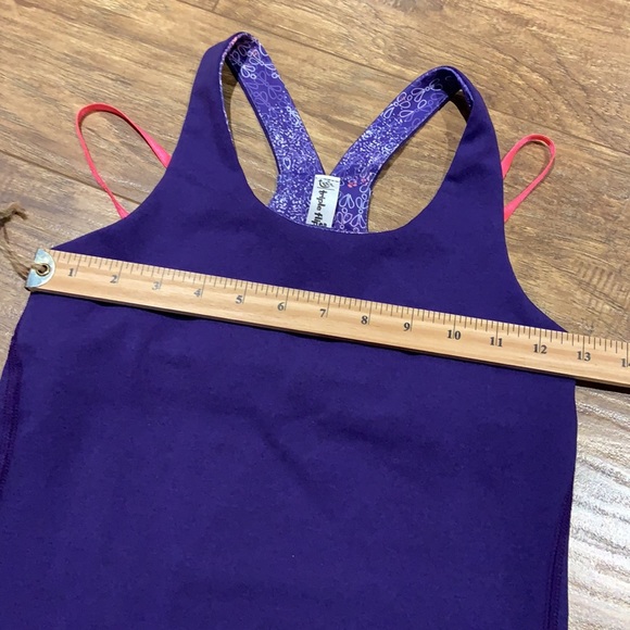 Triple flip purple tank top - Picture 5 of 8